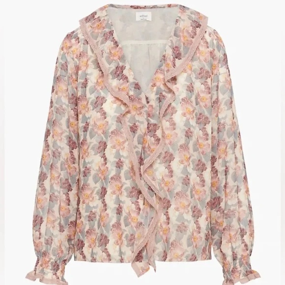Aritzia Wilfred Eden Blouse Plus Size 2X